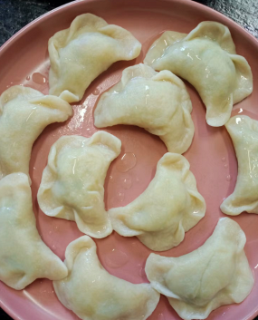 Pierogi z ziemniakami i koperkiem