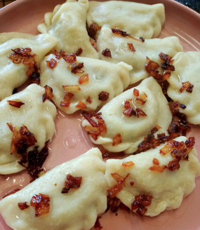 Pierogi z ziemniakami i grzybami﻿ 
