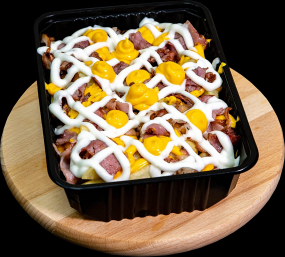 Cartofi la Cuptor cu Bacon, Mozzarella și Usturoi