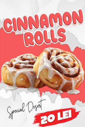 Dessert Cinnamon Roll