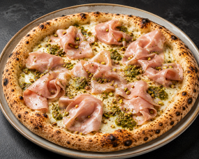 MORTADELLA, PESTO E PISTACCHIO 