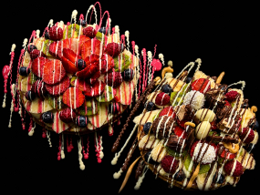 Banana Split Waffle
