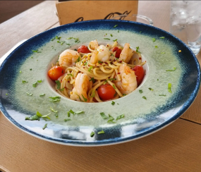 Spaghetti A.O.P cu Creveți