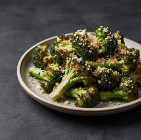 Broccoli cu Parmezan și Usturoi