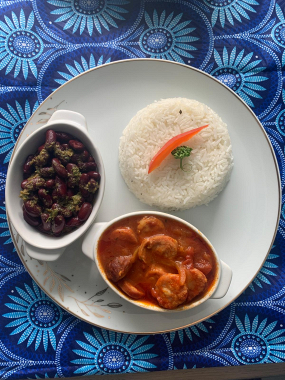 ROUGAIL AUX DEUX SAUCISSES