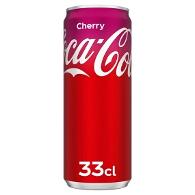 Canette Coca-cola cherry