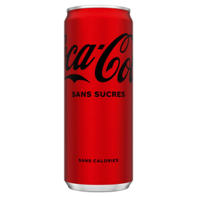 Canette Coca-cola Zero