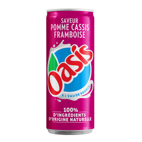 Canette Oasis Pomme Cassis Framboise