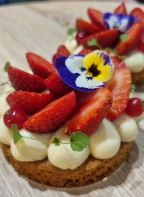 Tartelette aux fraises