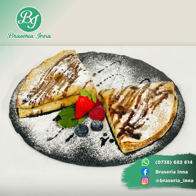 Clatite cu Crema Nutella / Dulceata de Afine