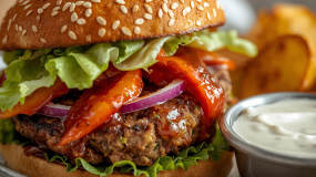 Burger Veggie BBQ