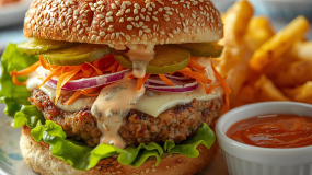 Burger Veggie Asiatic