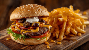 Burger Lamb Kalamata