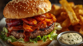 Burger Grillmaster BBQ