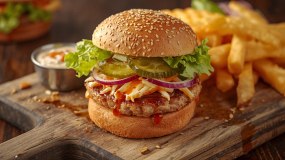 🏃🏼‍♀️‍➡️ Burger Piggy Junior