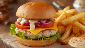 🏃🏼‍♀️‍➡️ Burger Turkey Junior