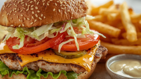 Burger Grill Glu Glu