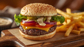 🏃🏼‍♀️‍➡️ Burger Angus Junior