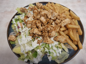 Áll.Gyros tál