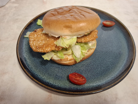 Csirkés hamburger