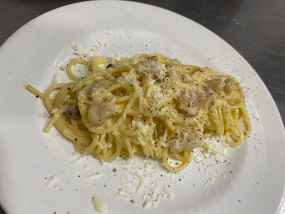 Spaghetti alla carbonara "el original"