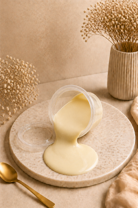 Sauce chocolat blanc