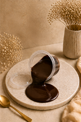 Sauce chocolat noir