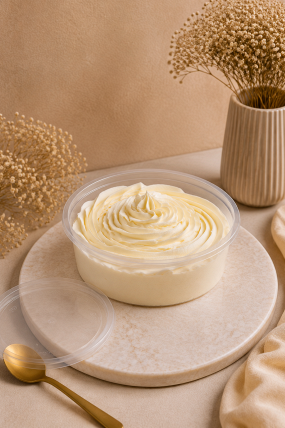 Supplément ganache montée chocolat blanc
