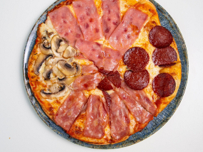 Pizza Quattro Stagioni + O Doza Cola
