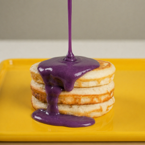 Pancake mit Blaubeersauce