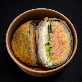 Sushi burger Łosoś grill