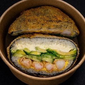Sushi burger KREWETKA/ŁOSOŚ