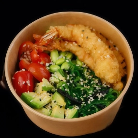 Poke Bowl Krewetka w tempurze