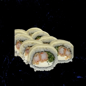Cheese roll z krewetką