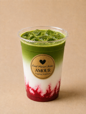 Matcha framboise