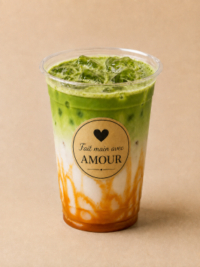 Matcha caramel