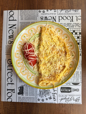 Omletă cu Cașcaval