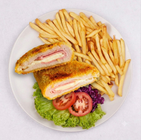 Menu 4: Kuraci Cordon Bleu