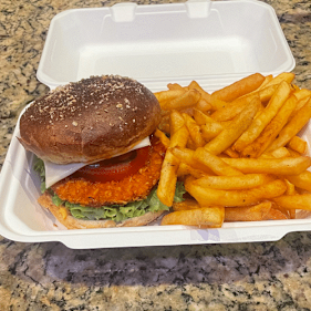 Chicken Cheeseburger Menü