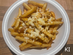 Pommes Überbacken