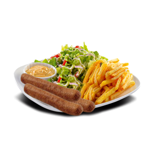 Assiette  Fricadelle 