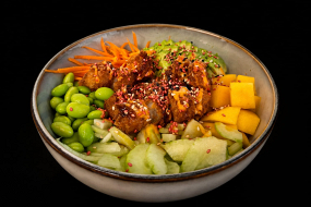 Poké Crevette Tempura