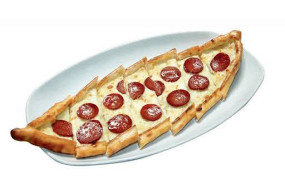 Pide Sucuk et fromage