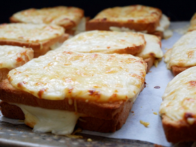 croque monsieur salade verte