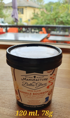 Glace artisanale - Pot de 120 ml