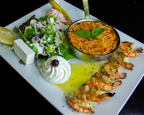 Brochette de Scampis