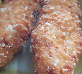 Pollo y Coconut **poquito**