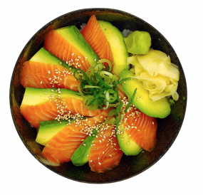 Sake Avocado Don
