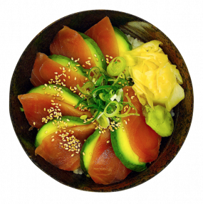 Maguro Avocado Don