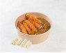 C71 Chirashi Bowl curry tempura crevette + 4 gyozas
